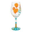 Birthday Slice Wine Glass Hot on Sale