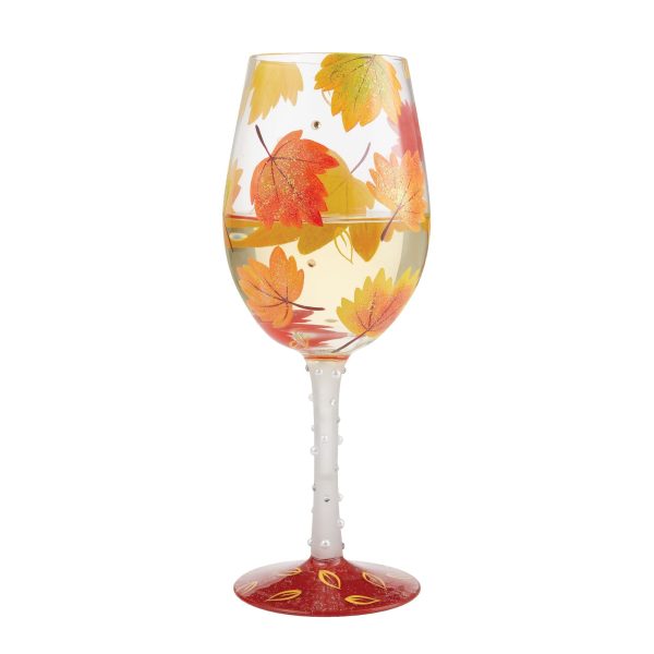 Autumn Bliss Wine Glass on Sale