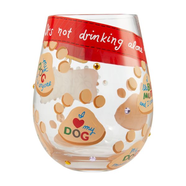 Stemless Love My Dog Discount