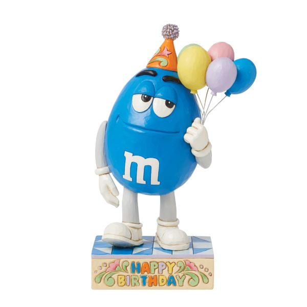 M&M S Blue Charact w  Balloons Cheap