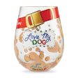 Stemless Love My Dog Discount