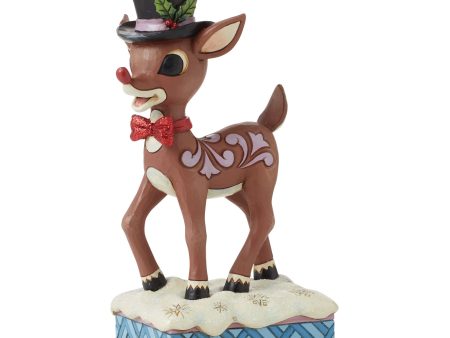 Rudolph in Top Hat & Bowtie Supply