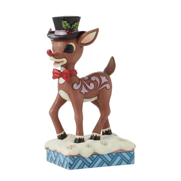 Rudolph in Top Hat & Bowtie Supply