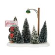 Lit Christmas Tree Lot Online now