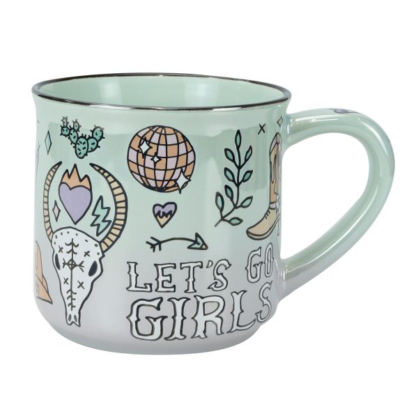 Let s Go Girls Camper Mug Discount