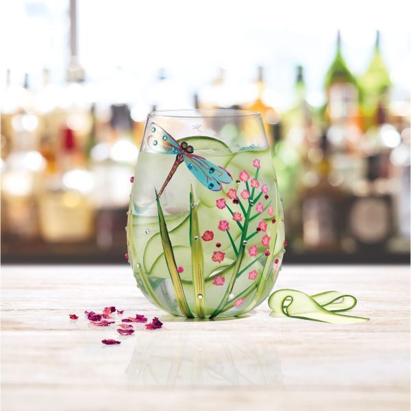 Stemless Glass Dragonfly Online Sale