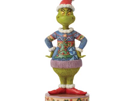 Grinch Wearing Ugly Sweater Hot on Sale