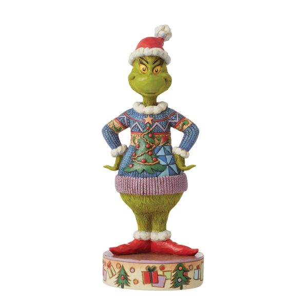 Grinch Wearing Ugly Sweater Hot on Sale