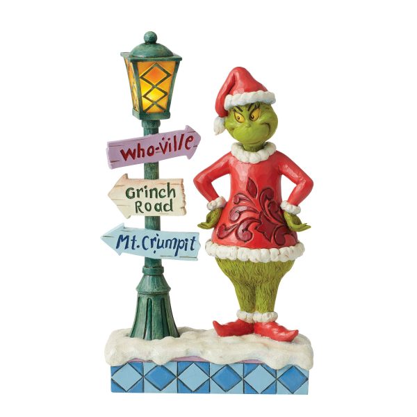 Grinch by Lit Lamppost For Cheap