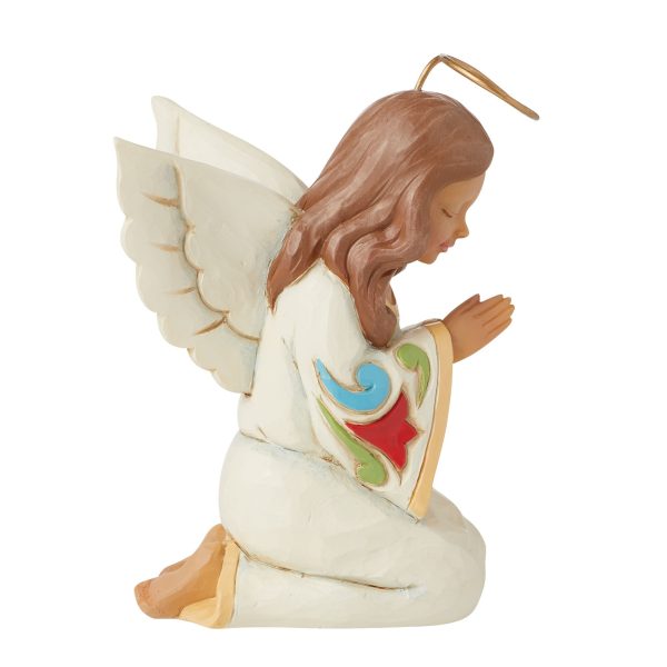 Praying Angel Mini Figurine For Sale