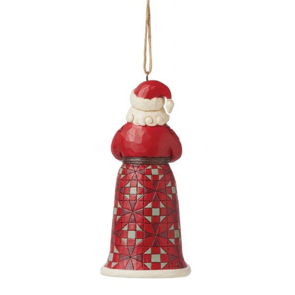 Santa with Tree in Skirt Orn on Sale