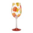 Autumn Bliss Wine Glass on Sale