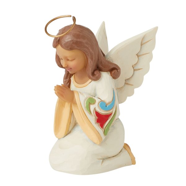 Praying Angel Mini Figurine For Sale