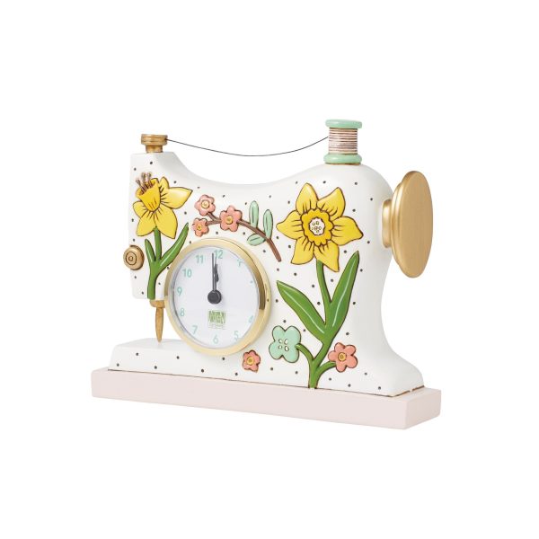 Sew Happy Desk Clock Hot on Sale