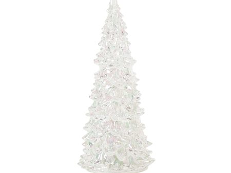 Lit Iridescent Clear Tree Online