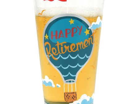 Happy Retirement Pint Glass Online Sale