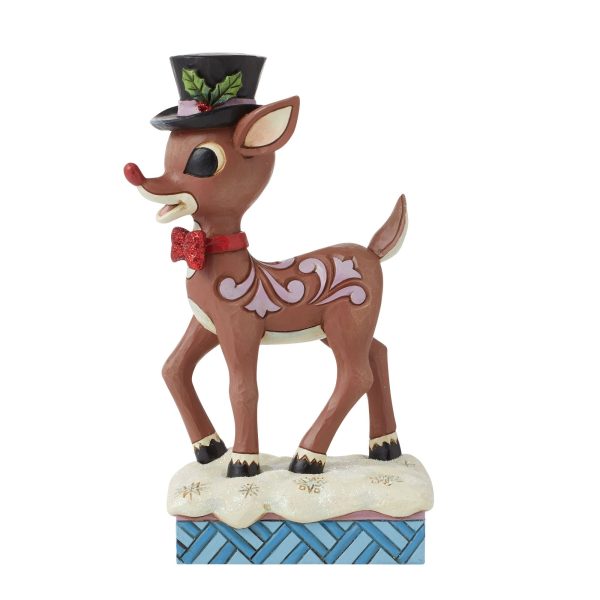 Rudolph in Top Hat & Bowtie Supply