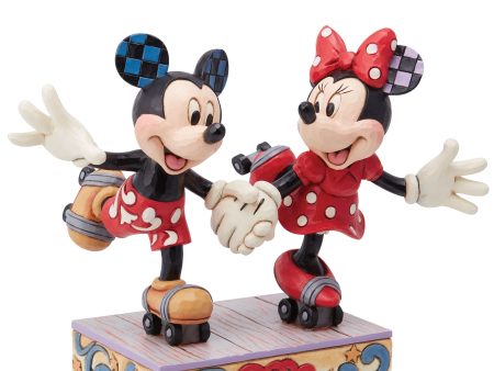 Mickey & Minnie Roller Skating Cheap