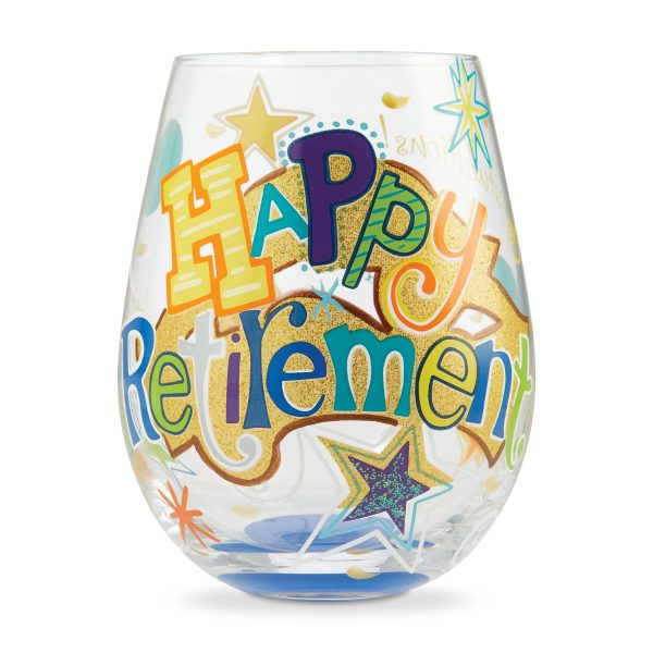 Stemless Happy Retirement Supply