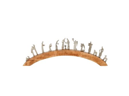 Arched Nativity figurine Hot on Sale