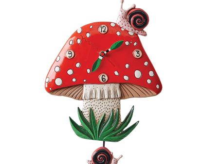 Fun-Guy Mushroom Wall Clock Online Hot Sale