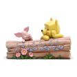 Pooh and Piglet by Log For Sale