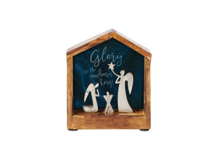 Angels in Stable figurine For Sale