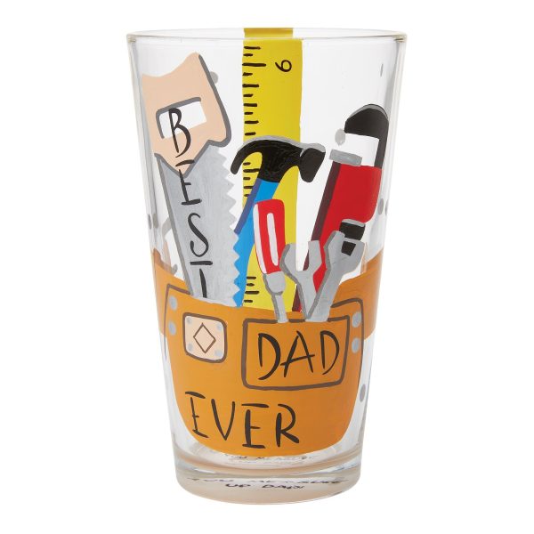 Best Dad Ever Pint Glass For Discount