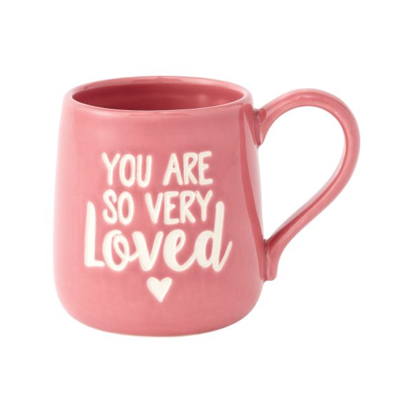 YOU ARE LOVED ETCHED MUG Fashion