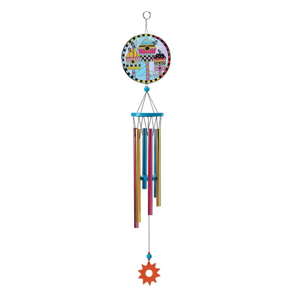 Birdhouse Windchime Fashion