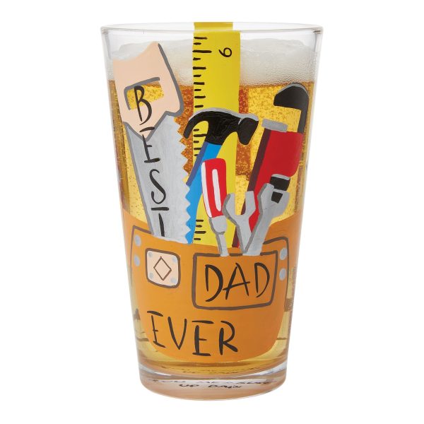 Best Dad Ever Pint Glass For Discount