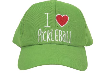 I Heart Pickleball Hat Cheap