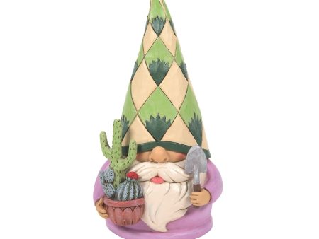 Succulent Gnome Figurine For Discount