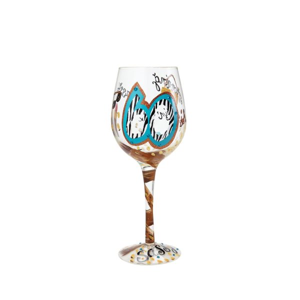 WINE GLASS 60 AND SASSY For Discount