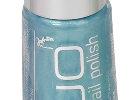 Nagellack mit Glitterpuder blau For Discount