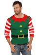 Weihnachtspulli Lustiger Weihnachtswichtel Unisex on Sale