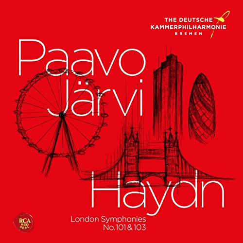 PAAVO JARVI & DEUTSCHE KAMMERPHILHARMONIE BREMEN - HAYDN: LONDON SYMPHONIES VOL.1 SYMPHONIES NO. 101  THE CLOCK  & NO. 103  DRUM (CD) Cheap