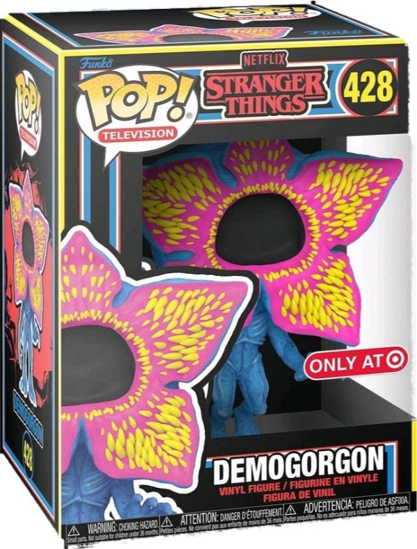 STRANGER THINGS: DEMOGORGON #428 (BLACKLIGHT) - FUNKO POP!-EXCLUSIVE Cheap