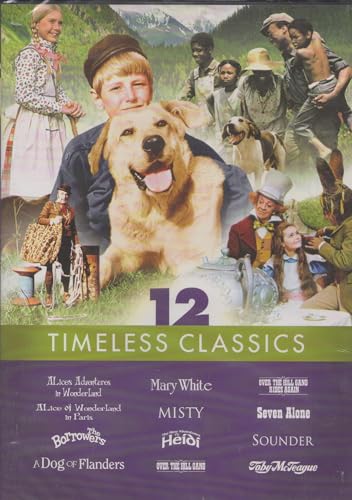 TIMELESS CLASSICS - DVD-12 MOVIES Hot on Sale