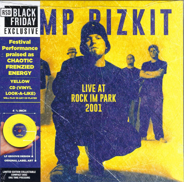 LIMP BIZKIT - LIVE AT ROCK IM PARK 2001 (CD) Discount