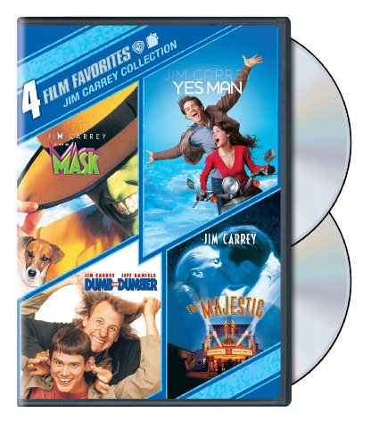 MASK YES MAN DUMB & DUMBER MAJESTIC - DVD-4 FILM FAVOURITES: JIM CARREY For Sale