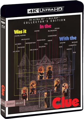 CLUE (1985) - COLLECTOR S EDITION 4K ULTRA HD + BLU-RAY Cheap