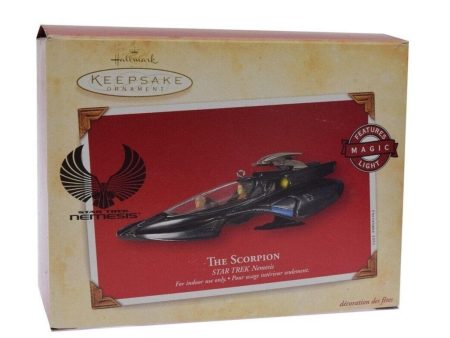 STAR TREK: SCORPION (WITH LIGHT) - ORNAMENT-HALLMARK KEEPSAKE Fashion