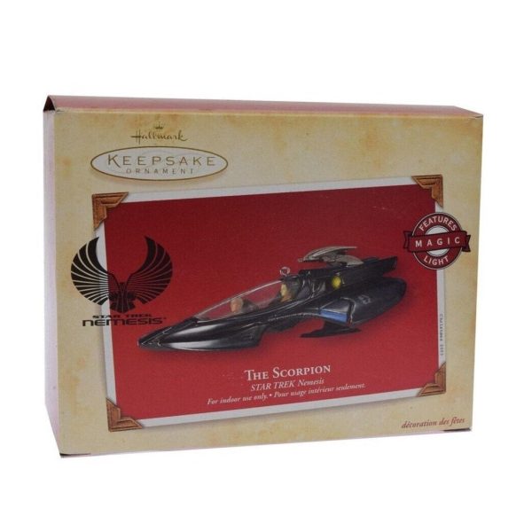 STAR TREK: SCORPION (WITH LIGHT) - ORNAMENT-HALLMARK KEEPSAKE Fashion