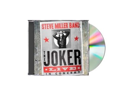 STEVE MILLER - THE JOKER LIVE IN CONCERT (CD) Hot on Sale