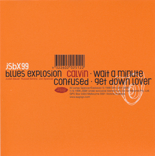 THE JON SPENCER BLUES EXPLOSION - CALVIN (CD) Fashion