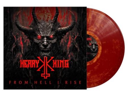 KERRY KING - FROM HELL I RISE (BLACK, DARK RED MARBLE VINYL) For Cheap