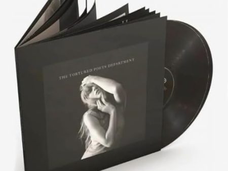 TAYLOR SWIFT - THE D POETS DEPARTMENT EDITION CHARCOAL BLACK VINYL 24-PAGE BOOKLET WITH BONUS TRACK (THE BLACK DOG ) Discount