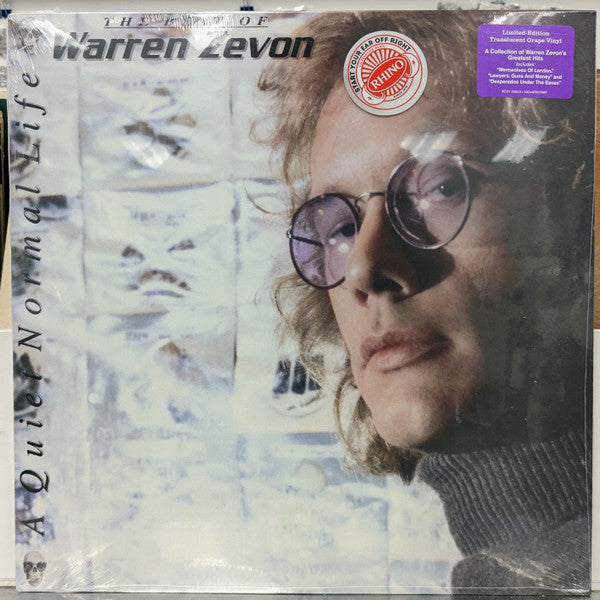 WARREN ZEVON - A QUIET NORMAL LIFE: THE BEST OF WARREN ZEVON For Sale