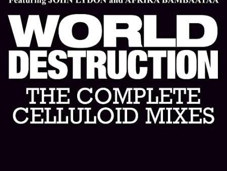 TIME ZONE - WORLD DESTRUCTION: THE COMPLETE CELLULOID MIXES (12 ) (VINYL) For Sale